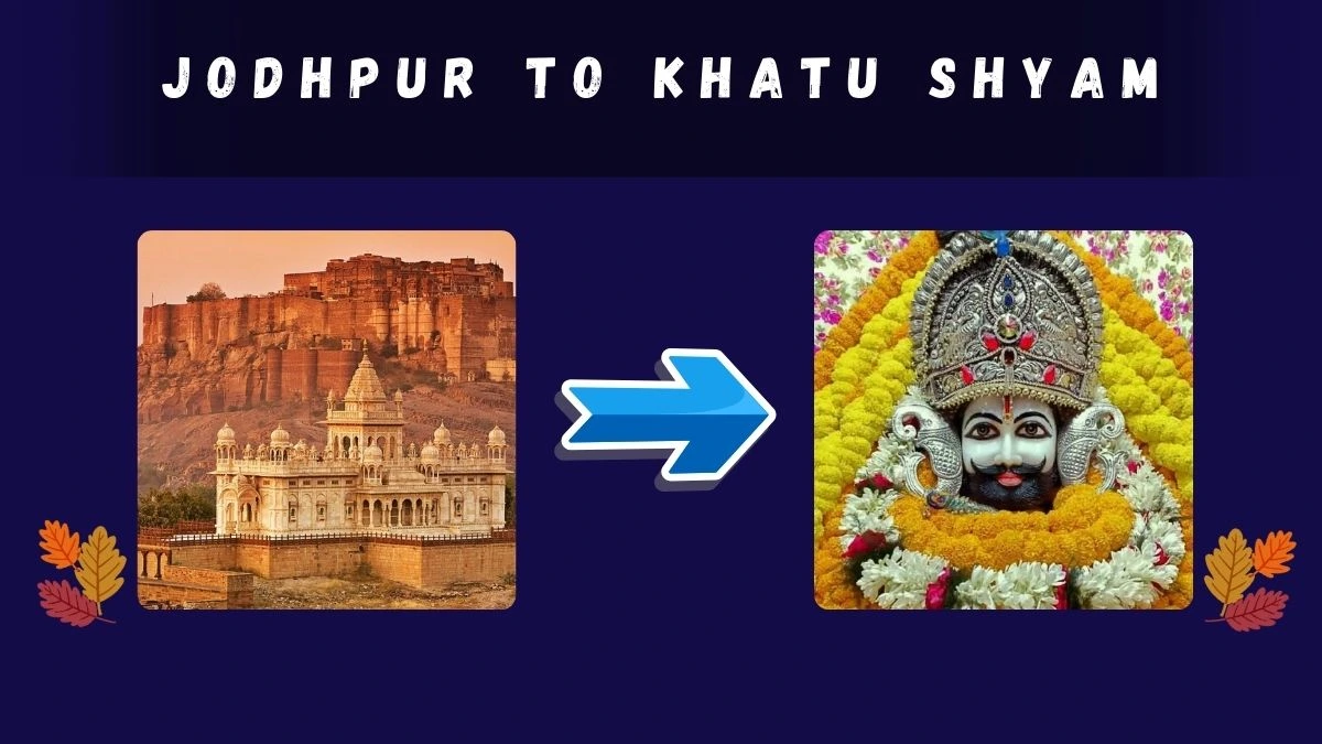 jodhpur to khatu shyam distance