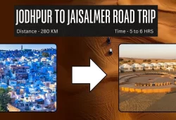 Jodhpur to Jaisalmer Distance