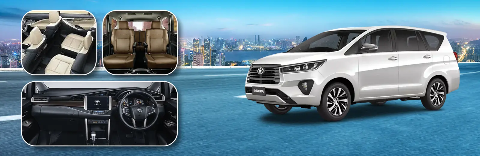 Innova Crysta on Rent