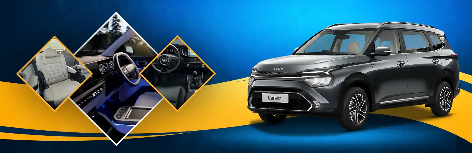 Kia Carens on Rent
