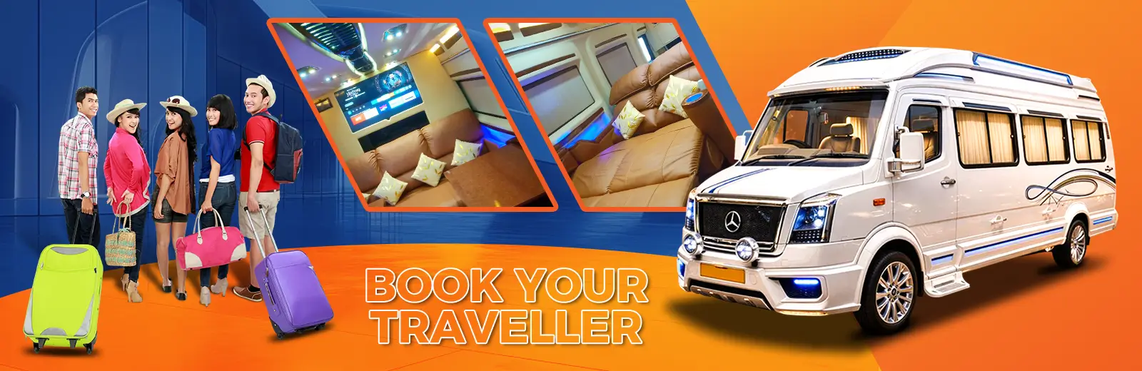 Tempo Traveller on Rent