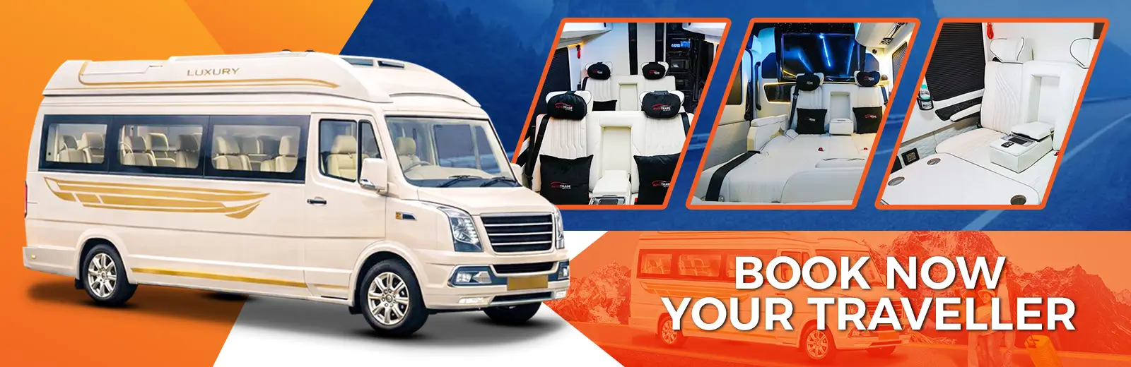 Tempo Traveller on Rent