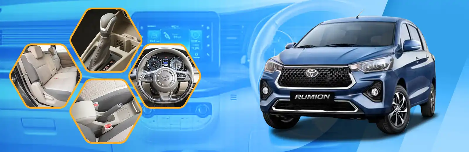 Toyota Rumion on Rent