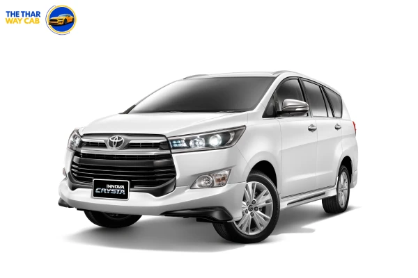 Innova Crysta on Rent in Jodhpur