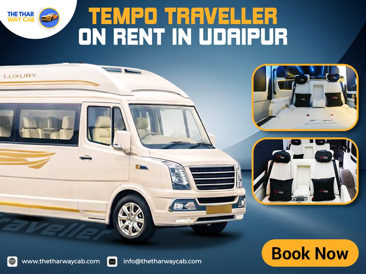 Tempo Traveller Rental Services in Udaipur