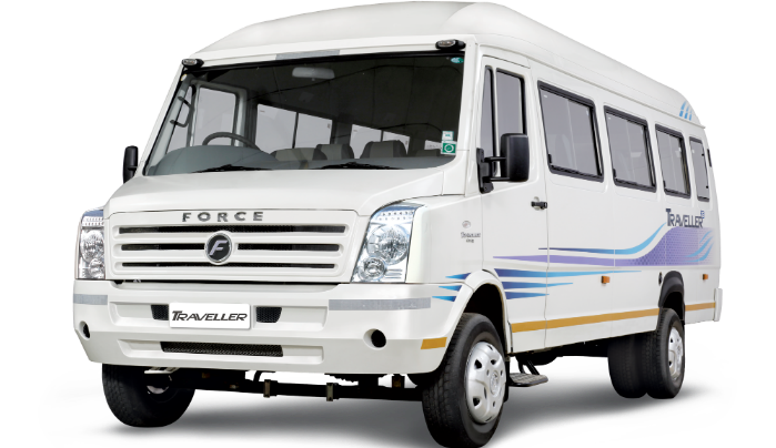 Tempo Traveller with Driver